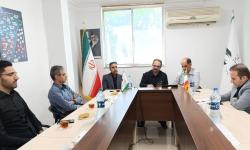 برگزاری نشست هیات مدیره سازمان نصر مازندران با دبیر شورای فضای مجازی استان
