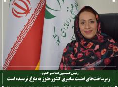زیرساخت‌های امنیت سایبری کشور هنوز به بلوغ نرسیده‌ است