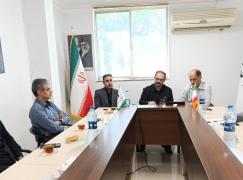 برگزاری نشست هیات مدیره سازمان نصر مازندران با دبیر شورای فضای مجازی استان